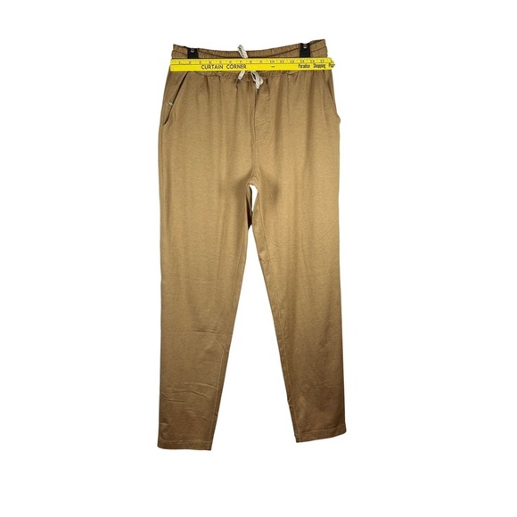 Vuori Men's Joggers, Ponto Pants, Light Weight Joggers, Sungold Heather, Size XL - Picture 5 of 10